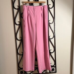 White House Black Market Blush Wide Leg Pants